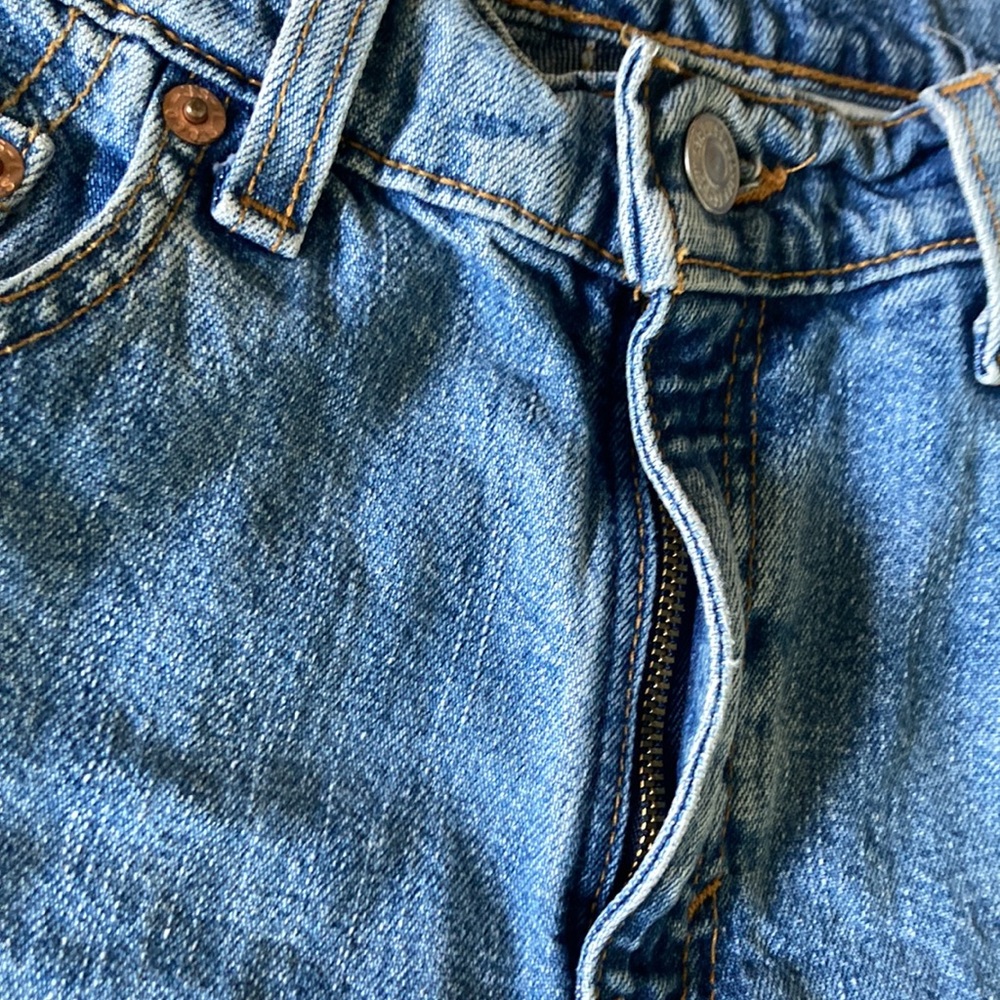 Vintage Black Tab Levi Short CutOffs - Picture 4 of 7